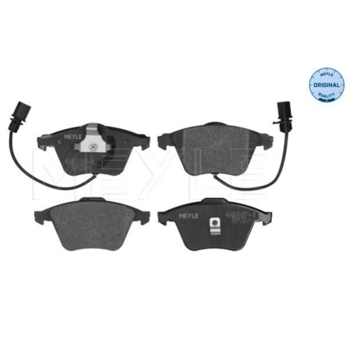 MEYLE Bremsbelagsatz, Scheibenbremse MEYLE-ORIGINAL: True to OE. 025 237 6220/W