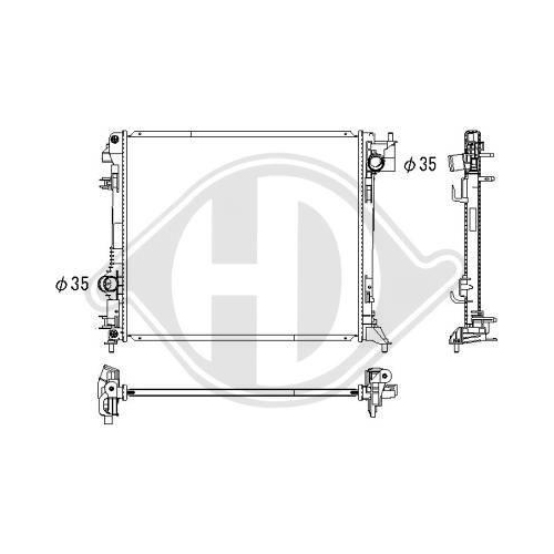 DIEDERICHS K&uuml;hler, Motork&uuml;hlung DIEDERICHS Climate DCM3932