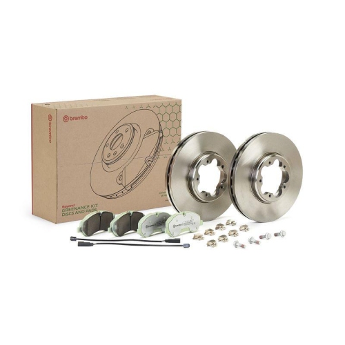 BREMBO Bremsensatz, Scheibenbremse BEYOND LINE - Greenance KT 10 010