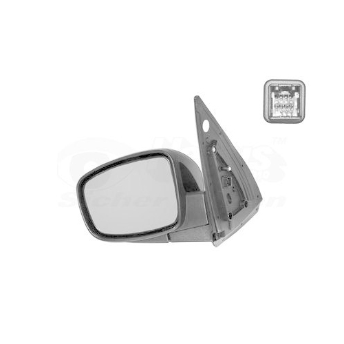 VAN WEZEL Au&szlig;enspiegel * HAGUS * 8208805