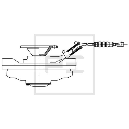 PE Automotive Kupplung, K&uuml;hlerl&uuml;fter 100.238-00A