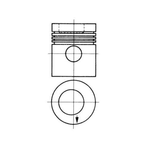 KOLBENSCHMIDT Kolben 93882630