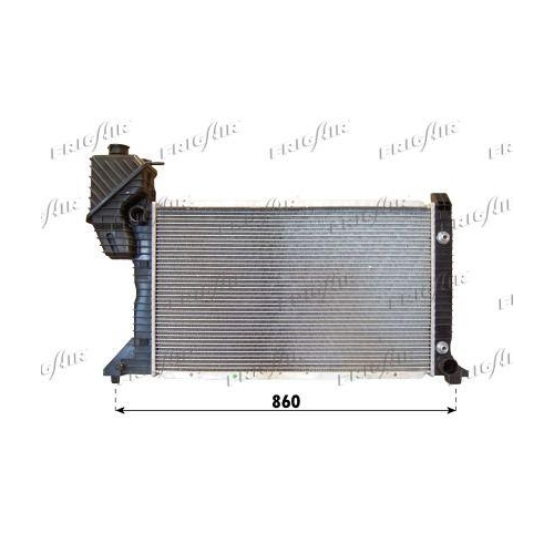 FRIGAIR Kühler, Motorkühlung 0206.2084