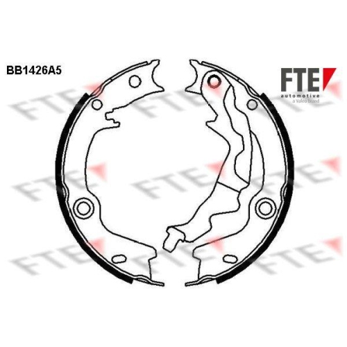 FTE Bremsbackensatz, Feststellbremse 9100154