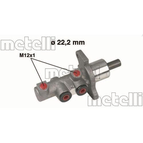 METELLI Hauptbremszylinder 05-0293