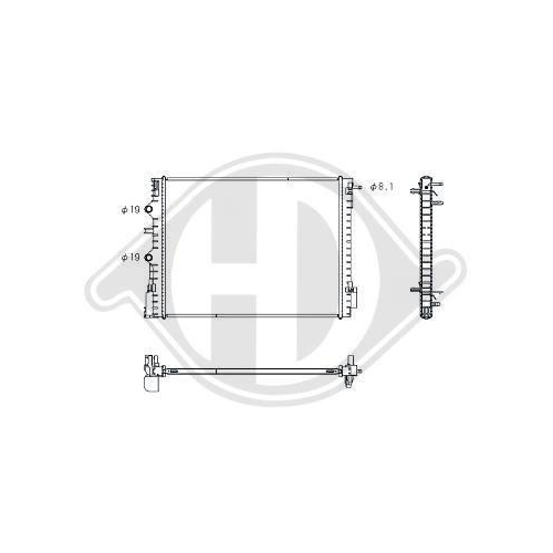 DIEDERICHS K&uuml;hler, Motork&uuml;hlung DIEDERICHS Climate DCM3981