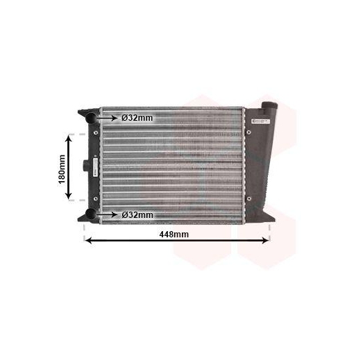 VAN WEZEL K&uuml;hler, Motork&uuml;hlung 58002001