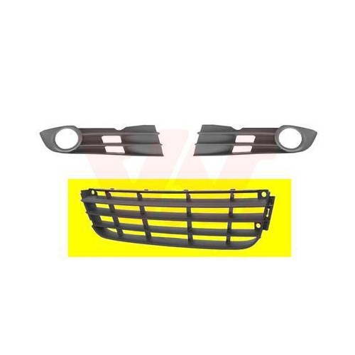 VAN WEZEL L&uuml;ftungsgitter, Sto&szlig;f&auml;nger 5857590