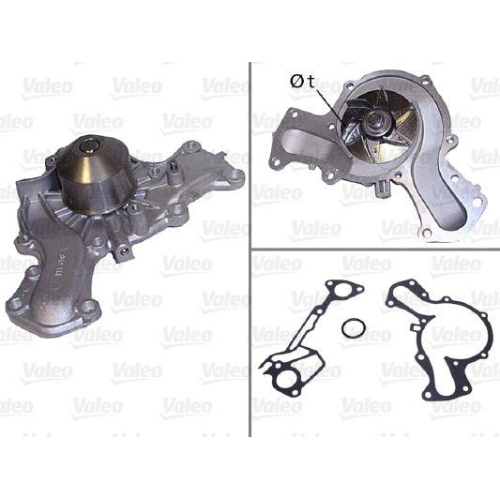 VALEO Wasserpumpe, Motork&uuml;hlung 506408