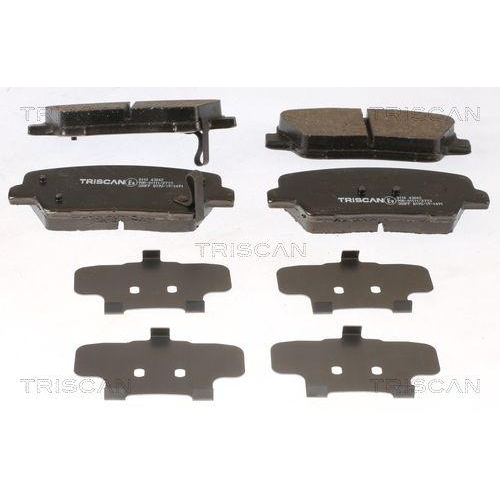 TRISCAN Bremsbelagsatz, Scheibenbremse 8110 43042