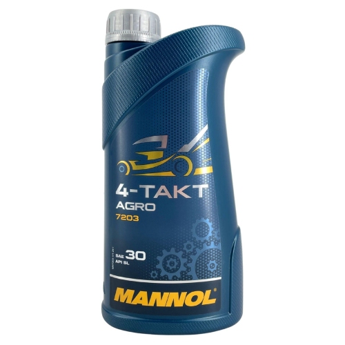Motor&ouml;l Motoren&ouml;l Mannol 4-Takt Agro SAE 30 1 Liter Flasche MN7203-1
