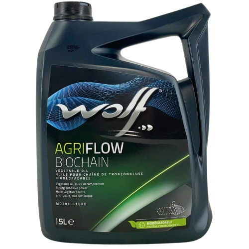 Wolf Bio Ketten&ouml;l AgriFlow Biochain Bio Ketten&ouml;l 5 Liter Kanister 8308802