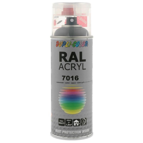 Lackspray Spr&uuml;hlack 400ml RAL 7016 anthrazitgr.sdmm 366307 DUPLI COLOR