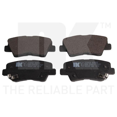 NK Bremsbelagsatz, Scheibenbremse 223434