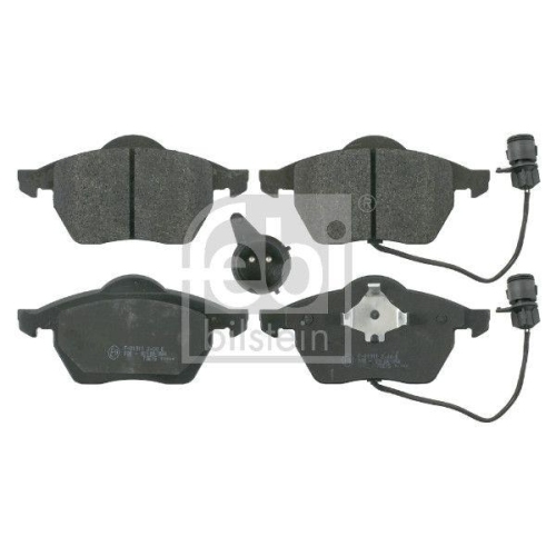 FEBI BILSTEIN Bremsbelagsatz, Scheibenbremse 16058