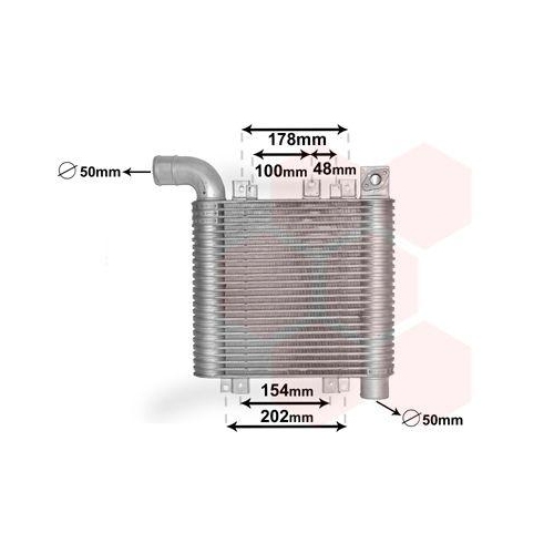 VAN WEZEL Ladeluftk&uuml;hler 82004359