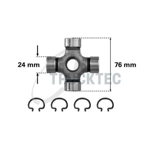 TRUCKTEC AUTOMOTIVE Gelenk, Gelenkwelle 02.34.004