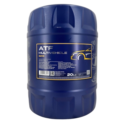 Automatikgetriebe&ouml;l Mannol ATF Multivehicle JWS 3309 Kanister 20 Liter MN8218-20