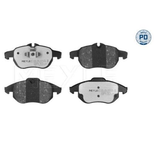 MEYLE Bremsbelagsatz, Scheibenbremse MEYLE-PD: Advanced performance and design. 025 234 0220/PD