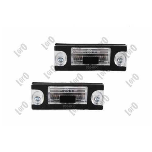 ABAKUS Kennzeichenleuchte LORO TUNING