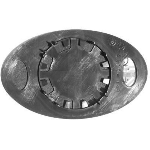 DIEDERICHS Spiegelglas, Au&szlig;enspiegel 1205227