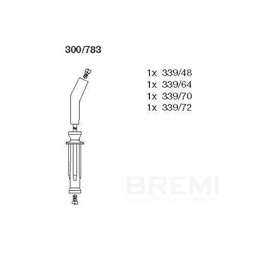BREMI Z&uuml;ndleitungssatz 300/783