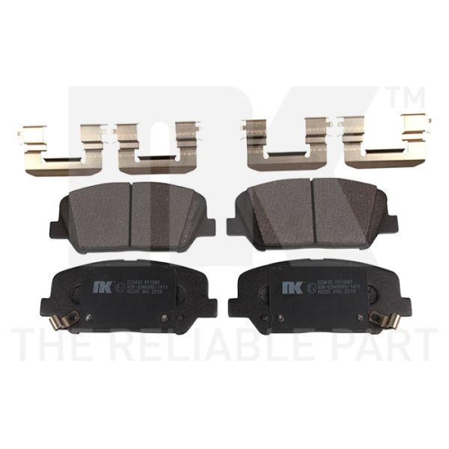 NK Bremsbelagsatz, Scheibenbremse 223445