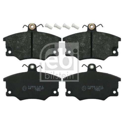 FEBI BILSTEIN Bremsbelagsatz, Scheibenbremse 16079