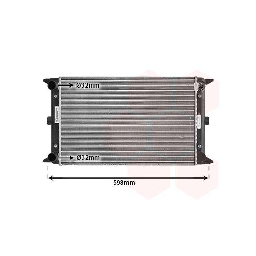 VAN WEZEL K&uuml;hler, Motork&uuml;hlung 58002005