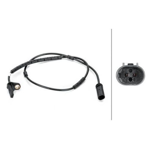 HELLA Sensor, Raddrehzahl 6PU 012 806-431