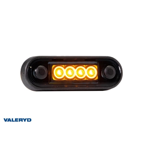 LED Seitenmarkierungsleuchte Valeryd Arctic Night 84,2x27,7x12,8mm Gelb 12-36V