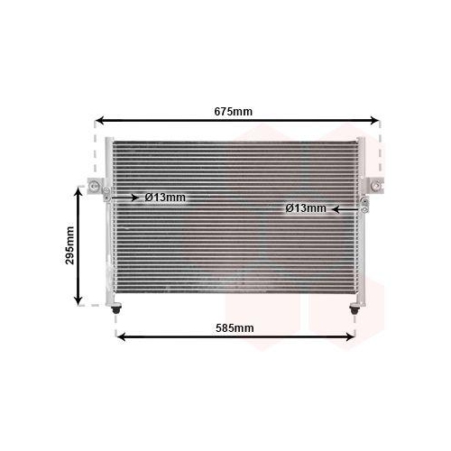 VAN WEZEL Kondensator, Klimaanlage 82005058
