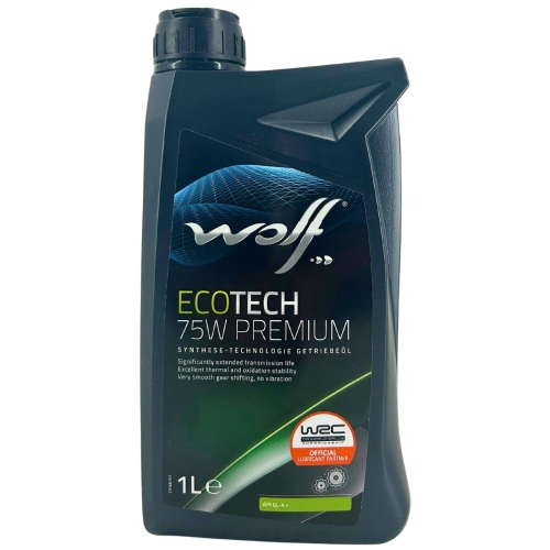 Getriebe&ouml;l Wolf EcoTech 75W Premium 1 Liter Flasche 1051903