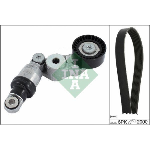 Schaeffler INA Keilrippenriemensatz 529 0413 10