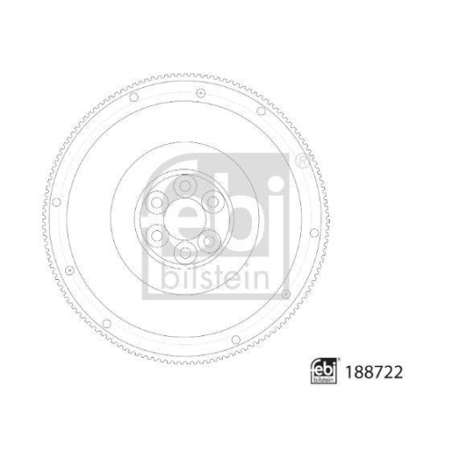 FEBI BILSTEIN Schwungrad 188722