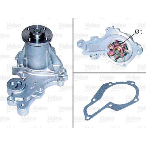 VALEO Wasserpumpe, Motork&uuml;hlung 506565
