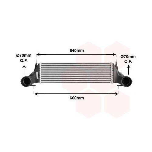VAN WEZEL Ladeluftk&uuml;hler 06004421