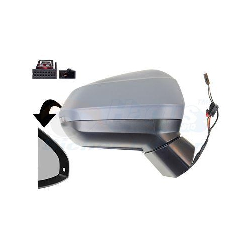 VAN WEZEL Außenspiegel * HAGUS * 0374808