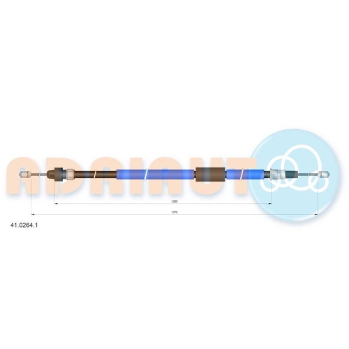 ADRIAUTO Seilzug, Feststellbremse 41.0264.1