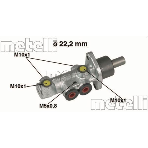 METELLI Hauptbremszylinder 05-0353