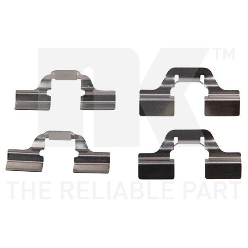 NK Zubehörsatz, Scheibenbremsbelag 79391749