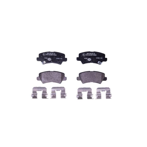 HELLA Bremsbelagsatz, Scheibenbremse 8DB 355 037-921