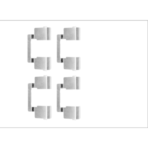 TEXTAR Zubeh&ouml;rsatz, Scheibenbremsbelag 82539500