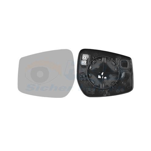 VAN WEZEL Spiegelglas, Au&szlig;enspiegel * HAGUS * 3340837