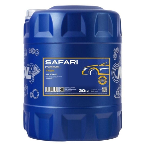 Motor&ouml;l Motoren&ouml;l Mannol Safari 20W-50 20 Liter Kanister MN7404-20