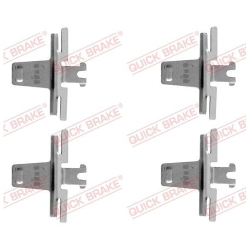 QUICK BRAKE Zubeh&ouml;rsatz, Scheibenbremsbelag 109-1018