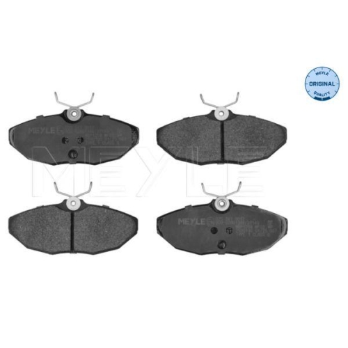 MEYLE Bremsbelagsatz, Scheibenbremse MEYLE-ORIGINAL: True to OE. 025 241 9017