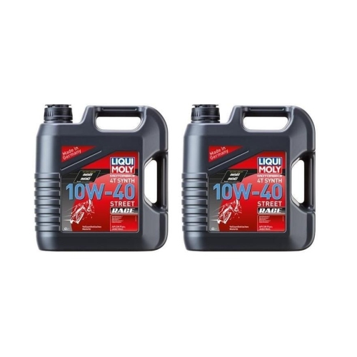 Liqui Moly Motorbike 4T Synth 10W-40 Street Race Motoröl 8-Liter - Art.Nr. 20754
