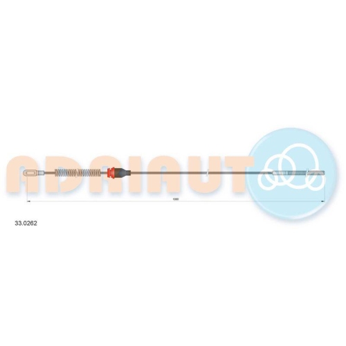 ADRIAUTO Seilzug, Feststellbremse 33.0262