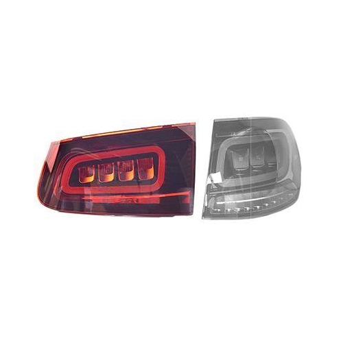 VAN WEZEL Heckleuchte 2976924U